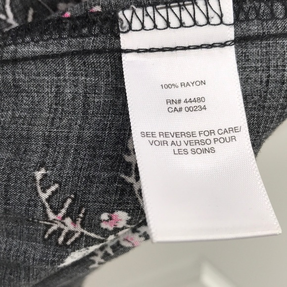 Black and Pink Floral Lace-Trimmed Dress - Picture 7 of 7